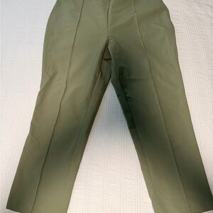 Elegant Women's Olive Chinos